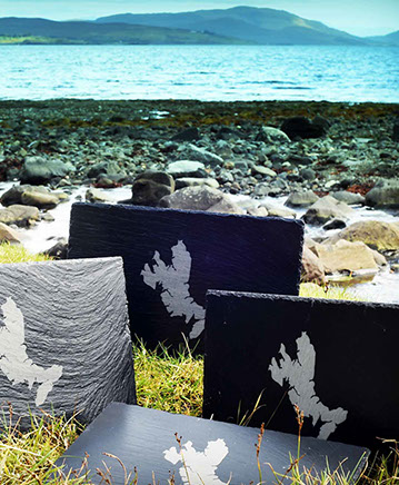Luxury Place Mats of the Isle of Skye by Skye Souvenirs