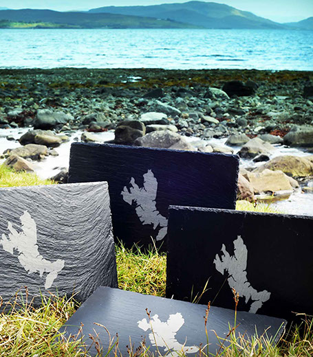 Luxury Place Mats of the Isle of Skye by Skye Souvenirs