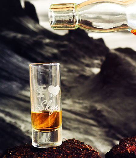 Shot Glasses of the Isle of Skye by Skye Souvenirs