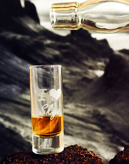 Shot Glasses of the Isle of Skye by Skye Souvenirs
