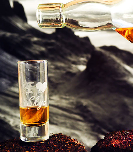 Shot Glasses of the Isle of Skye by Skye Souvenirs