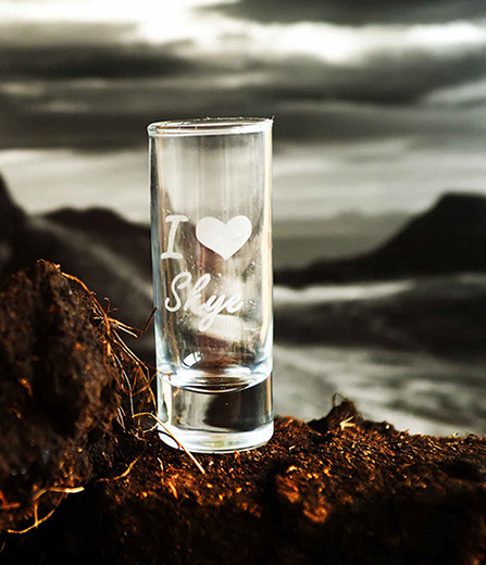 Shot Glasses of the Isle of Skye by Skye Souvenirs