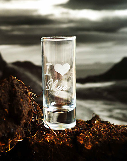 Shot Glasses of the Isle of Skye by Skye Souvenirs