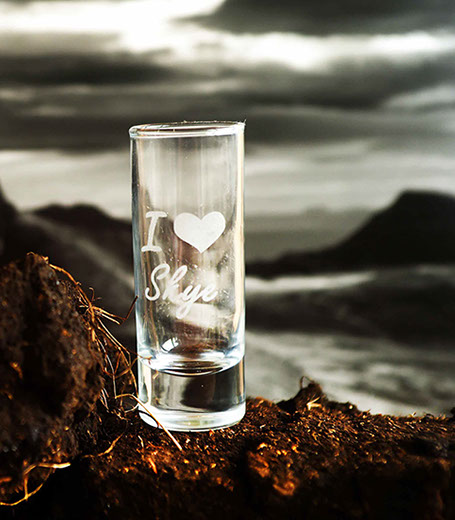 Shot Glasses of the Isle of Skye by Skye Souvenirs