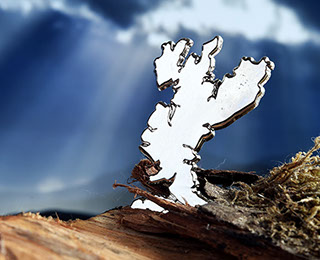 Luxury Fridge Magnet of the Isle of Skye by Skye Souvenirs