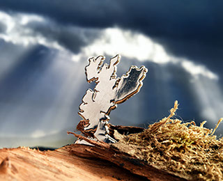 Luxury Fridge Magnet of the Isle of Skye by Skye Souvenirs