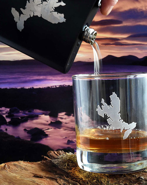 Dram Glass of the Isle of Skye by Skye Souvenirs