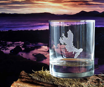 Dram Glass of the Isle of Skye by Skye Souvenirs