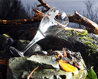Wine Glass of the Isle of Skye by Skye Souvenirs