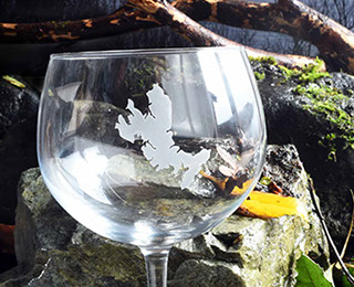 Gin Glass of the Isle of Skye by Skye Souvenirs
