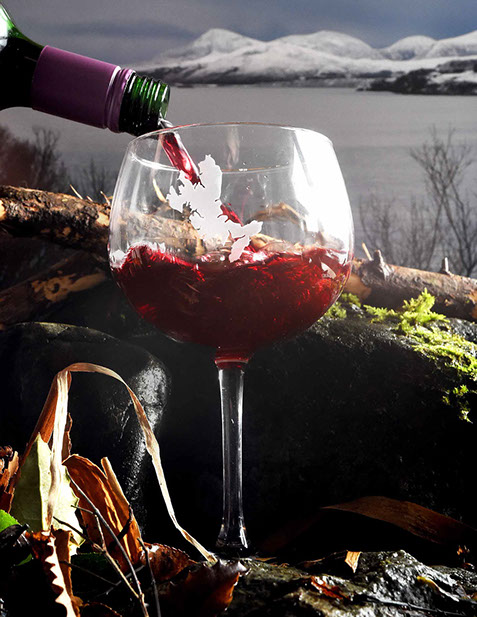 Gin Glass of the Isle of Skye by Skye Souvenirs