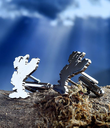 Luxury Cufflinks of the Isle of Skye by Skye Souvenirs