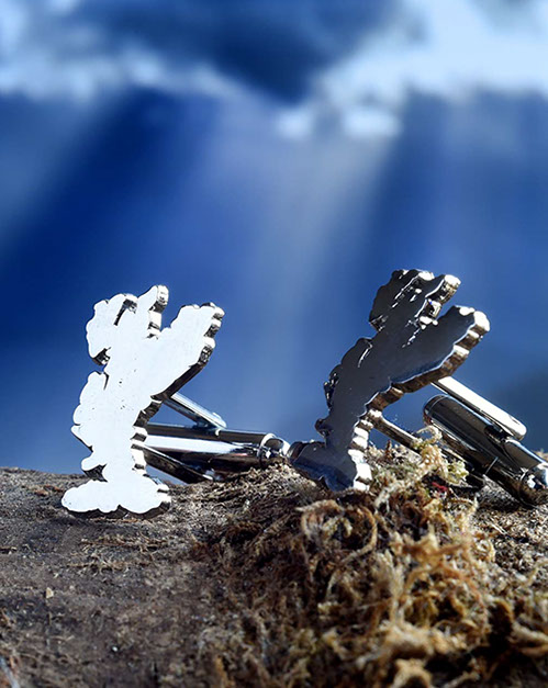 Luxury Cufflinks of the Isle of Skye by Skye Souvenirs