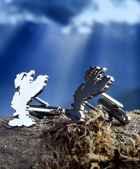 Luxury Cufflinks of the Isle of Skye by Skye Souvenirs