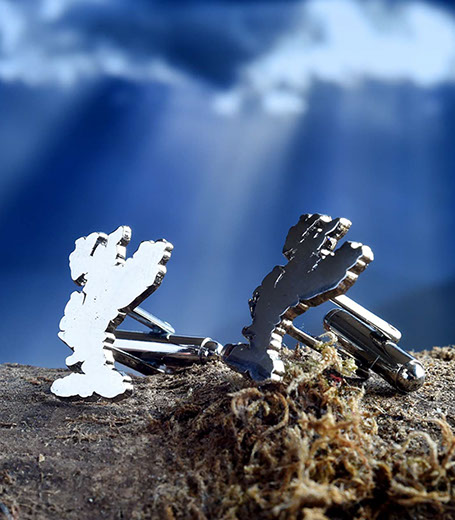 Luxury Cufflinks of the Isle of Skye by Skye Souvenirs