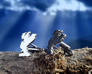 Luxury Cufflinks of the Isle of Skye by Skye Souvenirs