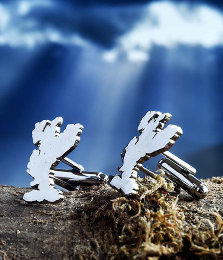 Luxury Cufflinks of the Isle of Skye by Skye Souvenirs