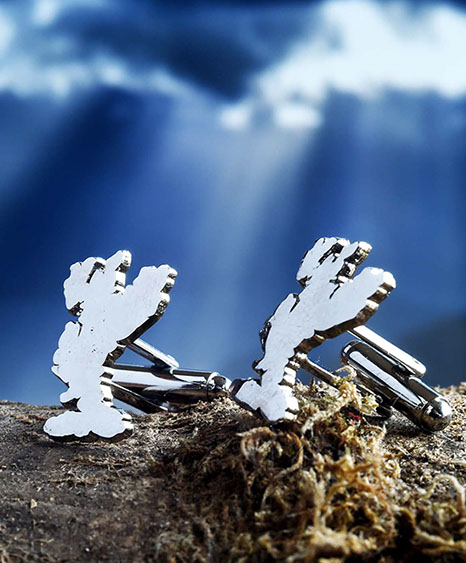 Luxury Cufflinks of the Isle of Skye by Skye Souvenirs