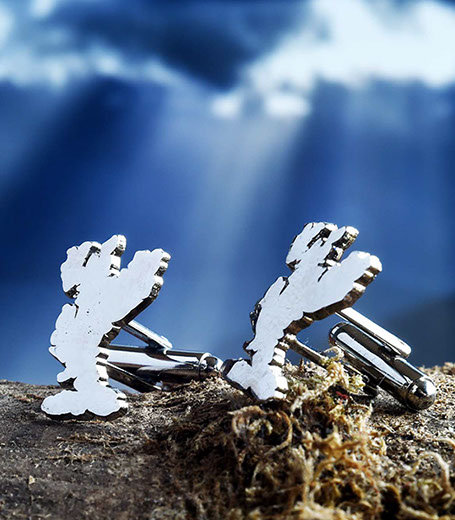 Luxury Cufflinks of the Isle of Skye by Skye Souvenirs