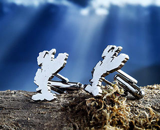 Luxury Cufflinks of the Isle of Skye by Skye Souvenirs