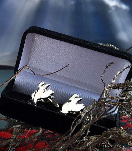 Luxury Cufflinks of the Isle of Skye by Skye Souvenirs